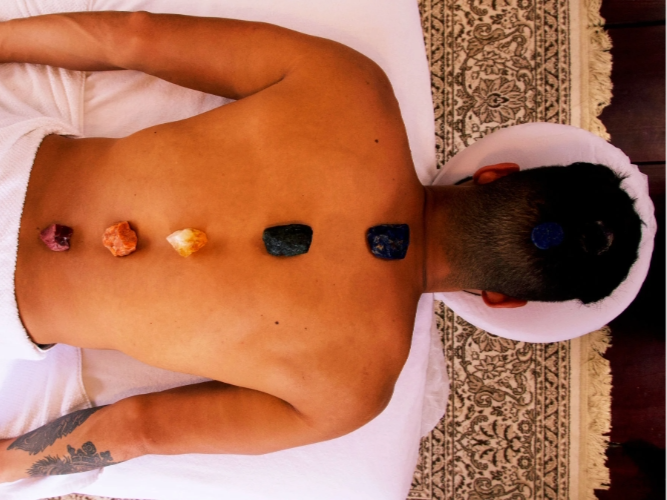 Extended therapeutic chakra journey with time for integration